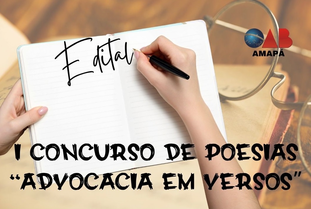 OAB-AP lança I Concurso de Poesias “Advocacia em Versos”